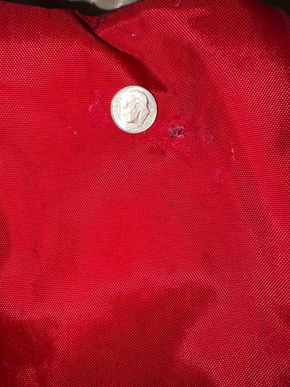 Vintage 80s Lands' End Duffle Bag Red - Picture 13 of 13